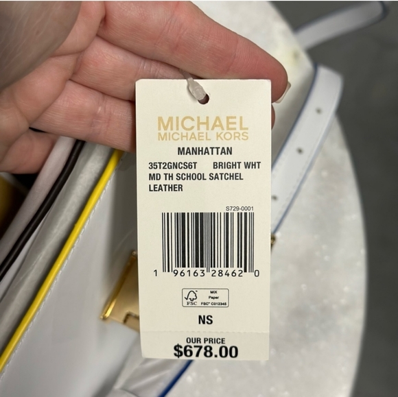 NWT Michael Kors Manhattan bag - Picture 5 of 9